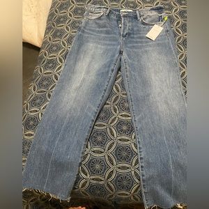 Sam Edelman wide leg cropped jeans brand never worn